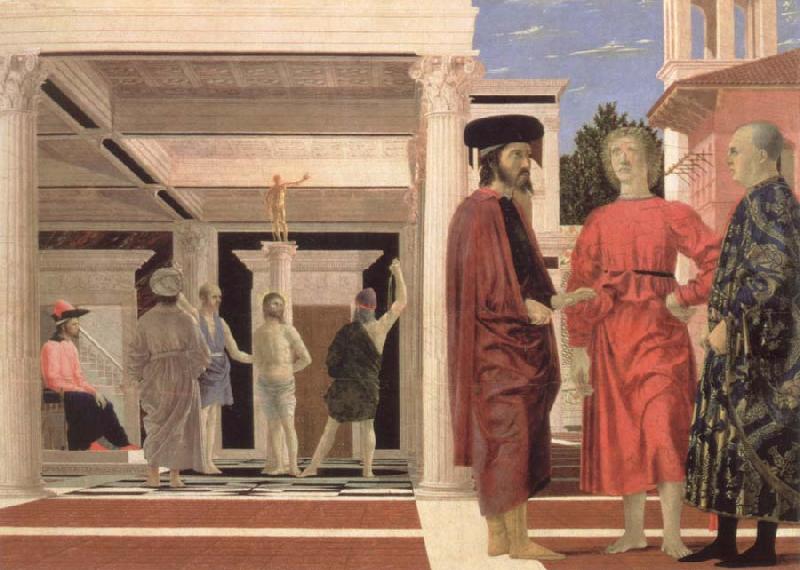 Piero della Francesca The Flagellation fo Christ Germany oil painting art